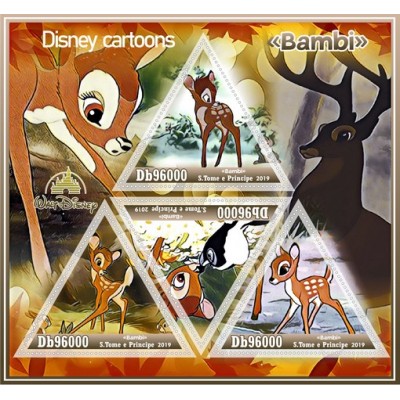 Animation, Cartoons Disney Bambi